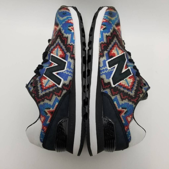 New Balance Ricardo Seco 574 Running Shoes Blue UL574RS2 Lace Up 7.5D - Picture 8 of 12